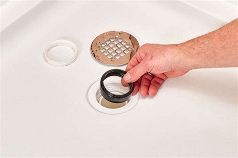 metal shower drain boxes are they easy to install|what size are shower trays.